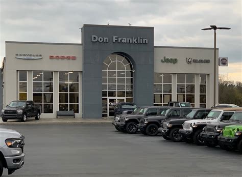 Unlike some dealerships in Kentucky, at Don Franklin Auto, the customer comes first. . Don franklin somerset chrysler dodge jeep ram vehicles